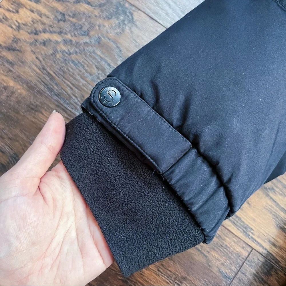S13 • Sierra Parka Down Jacket quilted puffer black winter coat insulated